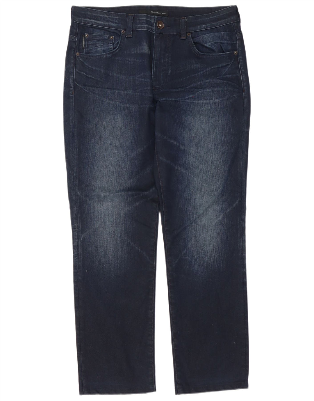 Męskie dżinsy Calvin Klein Regular Slim W32 L30 Niebieski