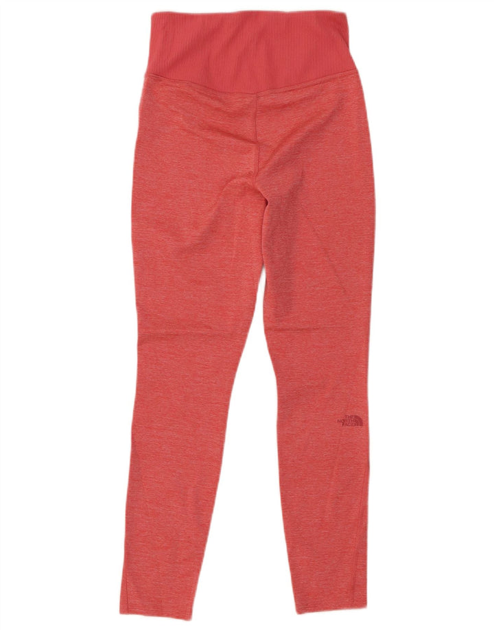 Legginsy damskie THE NORTH FACE UK 8, małe, różowe, poliestrowe plamki