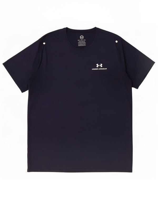 Koszulka męska Under Armour Top 2XL, granatowa, poliester