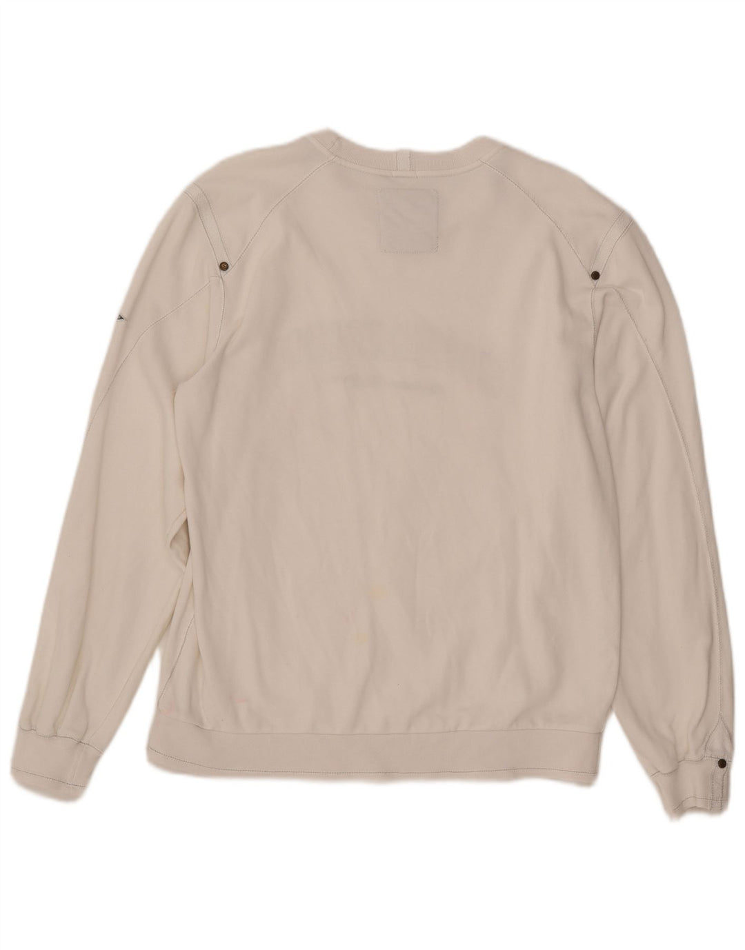 Męska bluza z grafiką CHAMPION, duża, biała