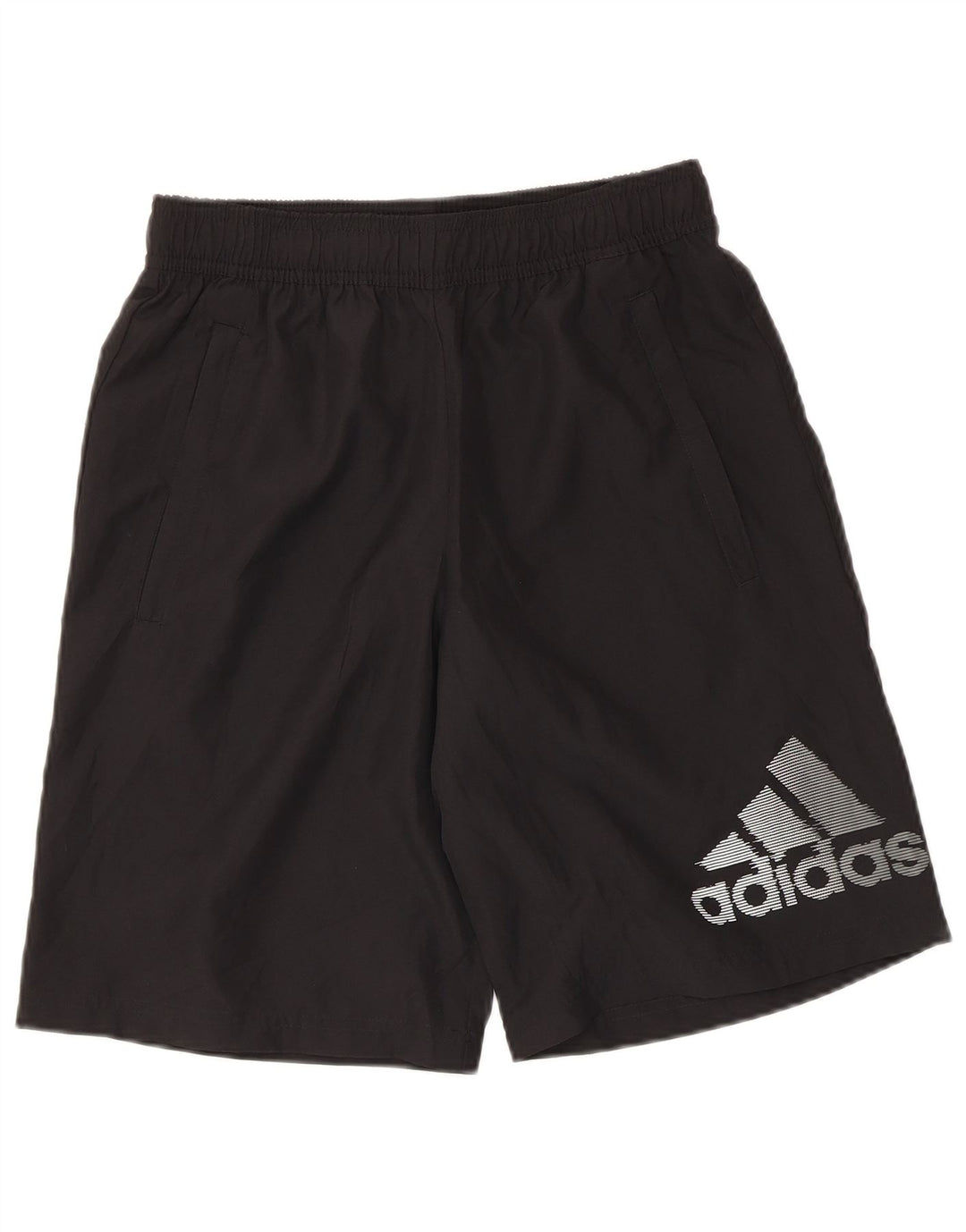 Męskie spodenki sportowe Adidas Aeroready Graphic, małe, czarne, poliestrowe