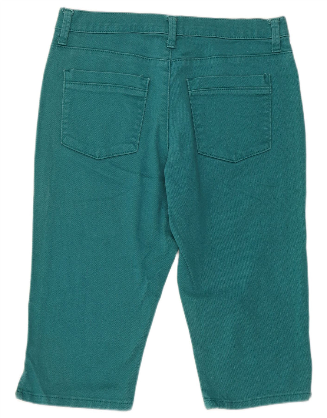 Damskie spodenki jeansowe Lee Classic Fit US 8 Medium W30, zielone, bawełniane