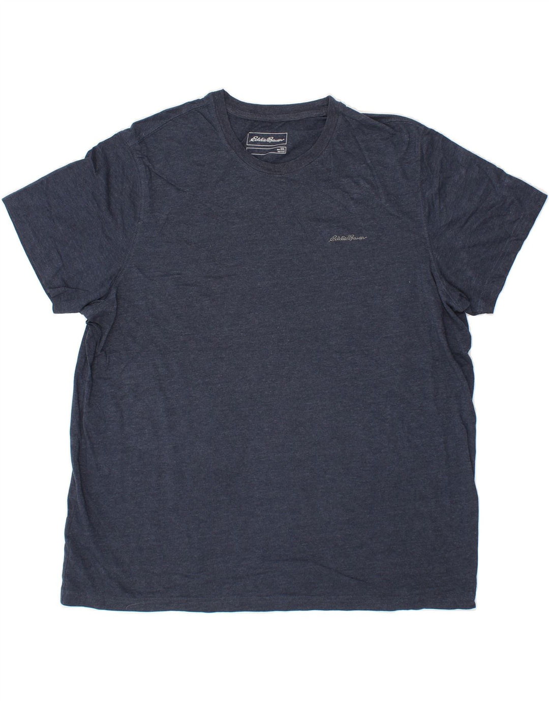 EDDIE BAUER Mens T-Shirt Top 2XL Navy Blue Cotton Vintage Eddie Bauer and Second-Hand Eddie Bauer from Messina Hembry 