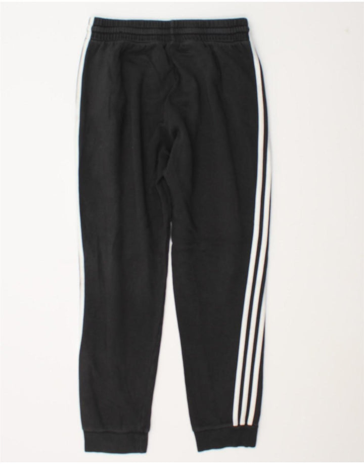 Męskie spodnie dresowe Adidas, średnie czarne, bawełniane