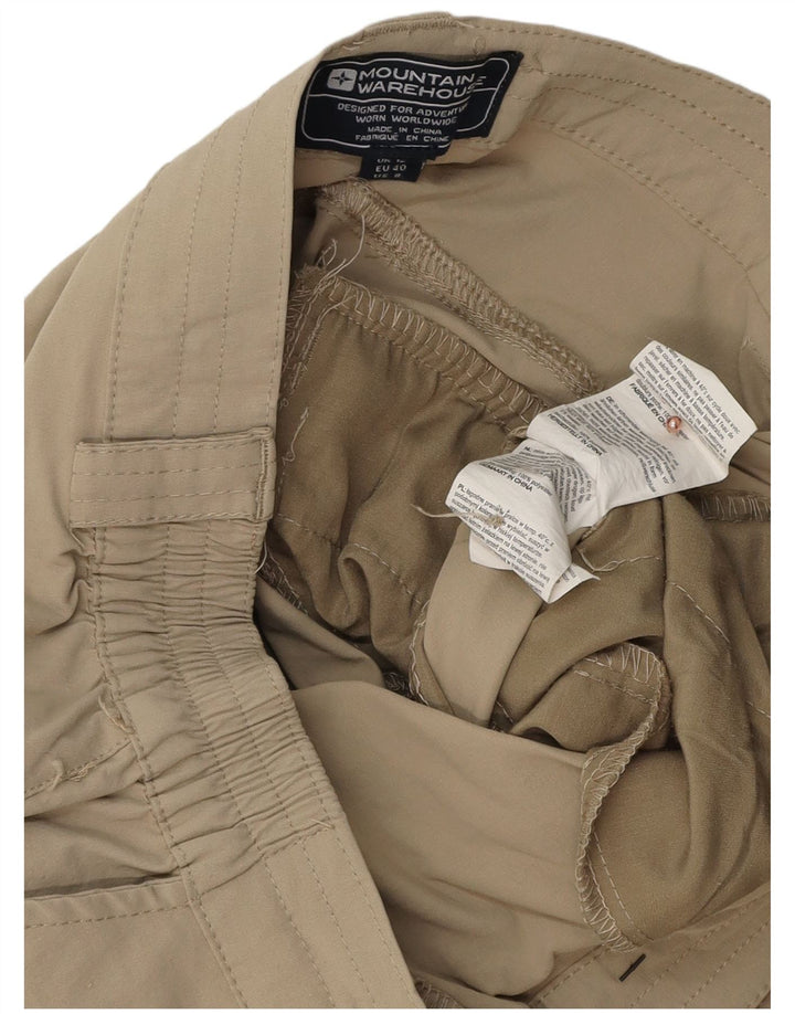 Spodnie damskie Mountain Warehouse Cargo Capri UK 12 Medium W30 L19 Beżowe
