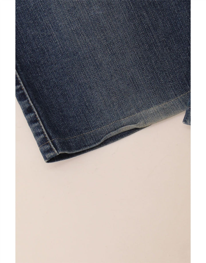 Damskie jeansy rozkloszowane Wrangler W32 L32 Niebieskie bawełniane