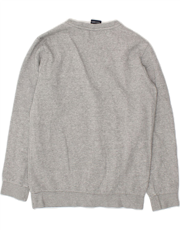 CHAMPION Boys Graphic Sweatshirt Jumper 11-12 Years Grey Cotton Vintage Champion and Second-Hand Champion from Messina Hembry 