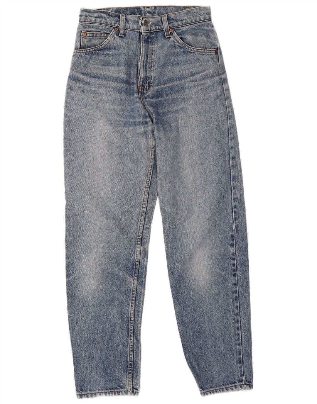 Damskie dżinsy zwężane LEVI'S W28 L30 Niebieska bawełna