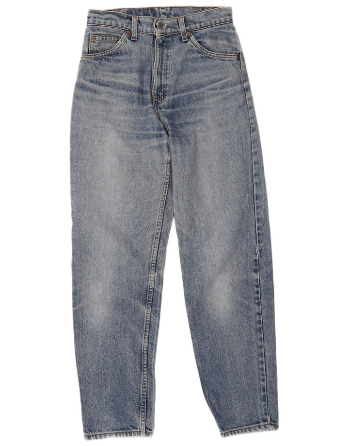 Damskie dżinsy zwężane LEVI'S W28 L30 Niebieska bawełna