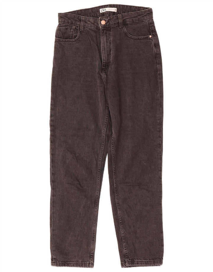 Damskie jeansy zwężane Zara EU 38 Small W28 L28 Szare