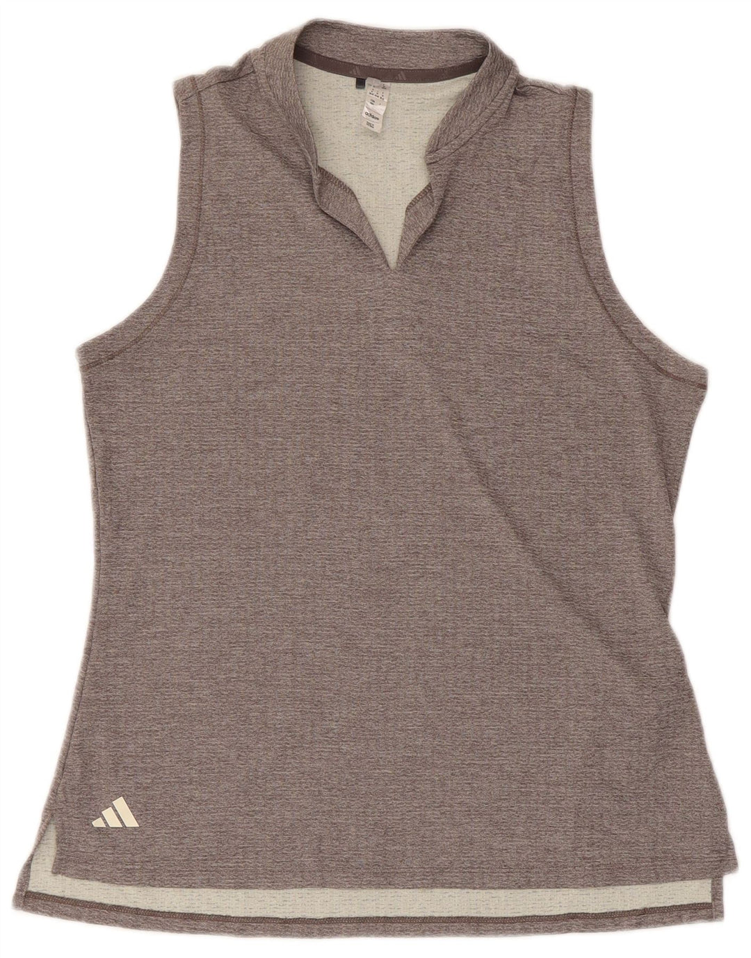 Damska kamizelka adidas Top UK 12/14 Średni szary poliester