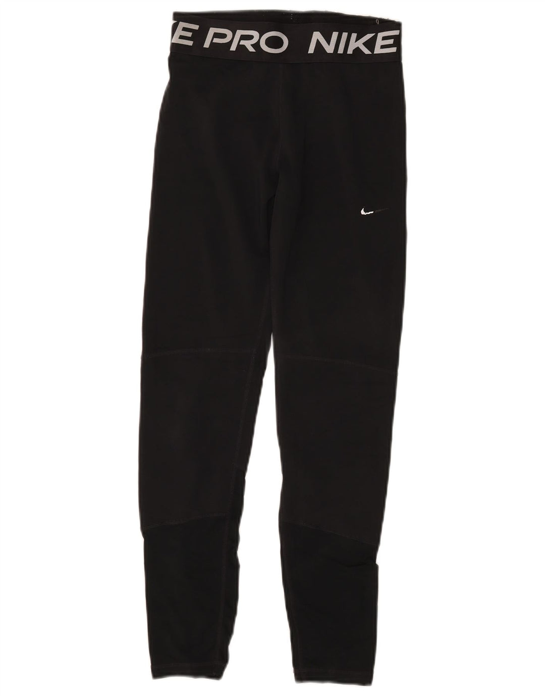 Dziewczęce legginsy z grafiką Nike 13-14 lat, czarny poliester