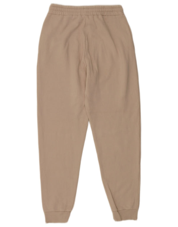 Damskie spodnie dresowe Zara Joggers UK 10 Small Beżowe Bawełniane