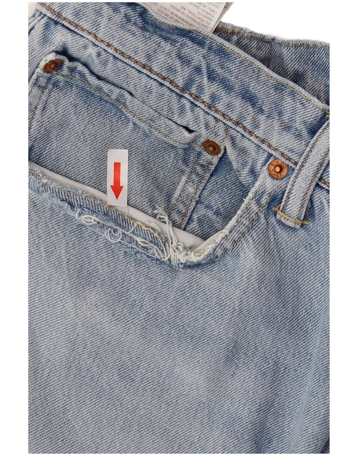 Męskie jeansy Levi's 502 Tapered W36 L32 Niebieskie bawełniane