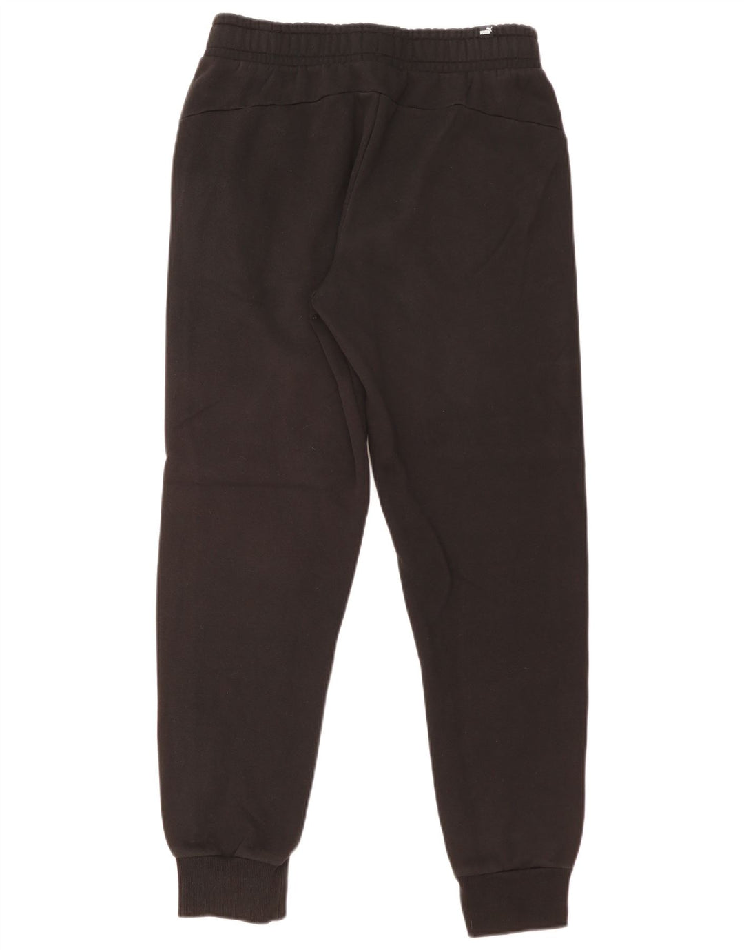 Męskie spodnie dresowe Puma Joggers, średnia czarna bawełna