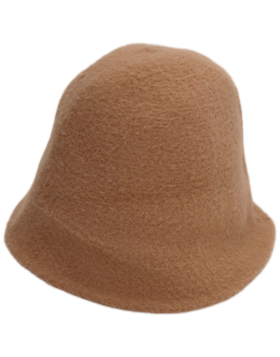 Damski kapelusz typu Bucket Libero, średni beż, akryl
