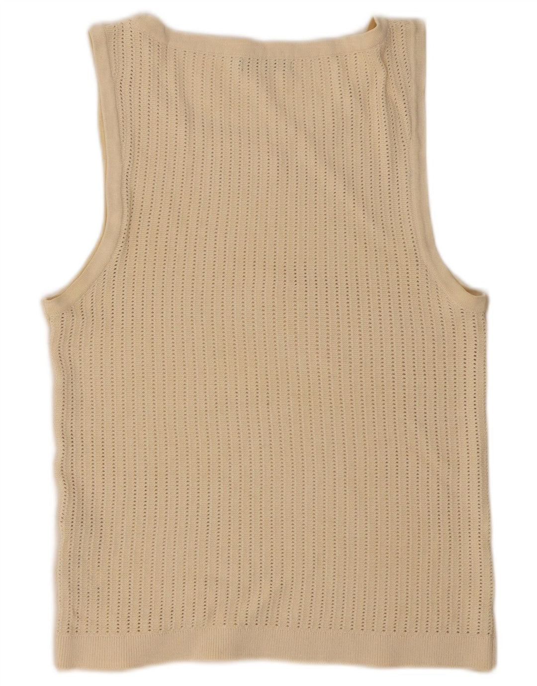 Top damski z kamizelką Zara UK 14 Large Beżowa wiskoza