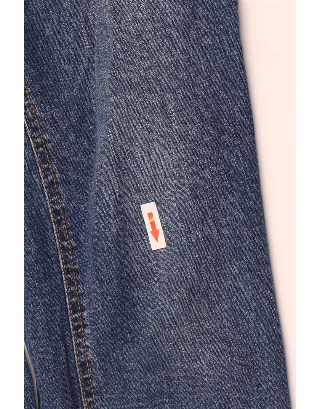 Damskie jeansy Bootcut Desigual EU 38 Medium W28 L27 Niebieska bawełna w kwiaty