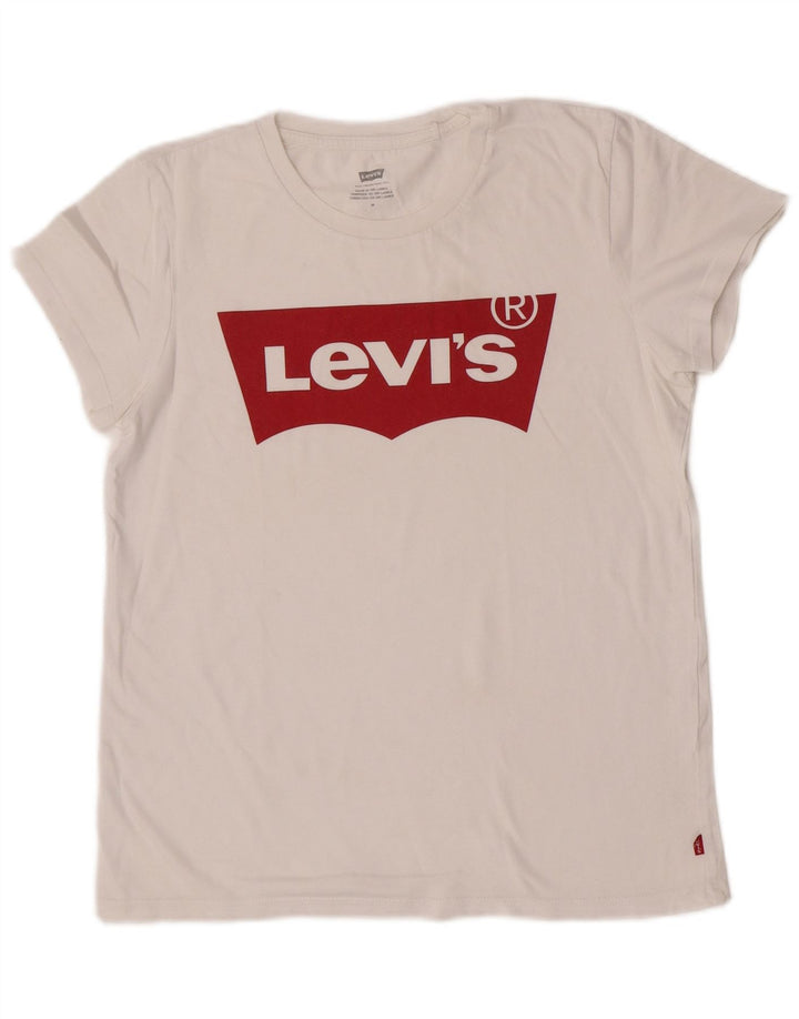 Damska koszulka z grafiką Levi's Top UK 12 Medium White
