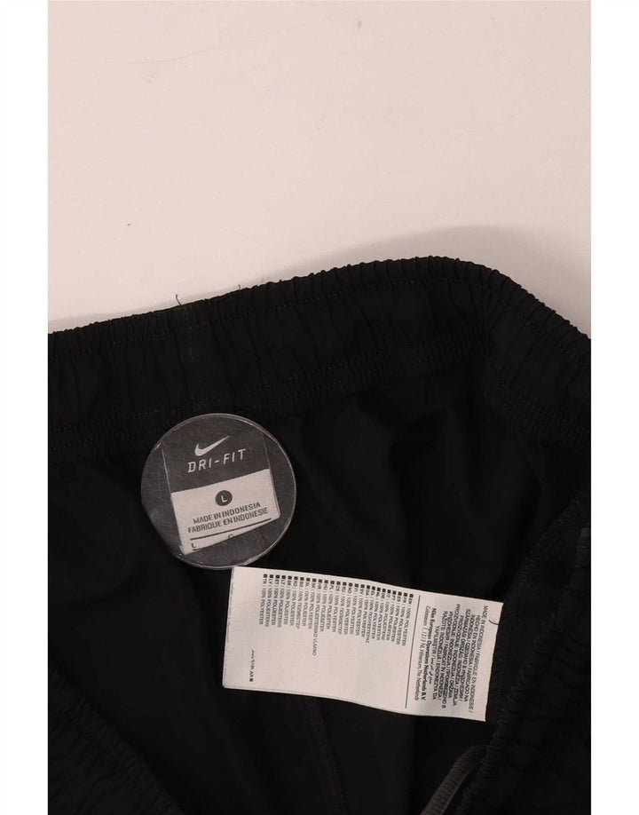 Męskie spodenki sportowe Nike Dri Fit, duże, czarne, poliestrowe