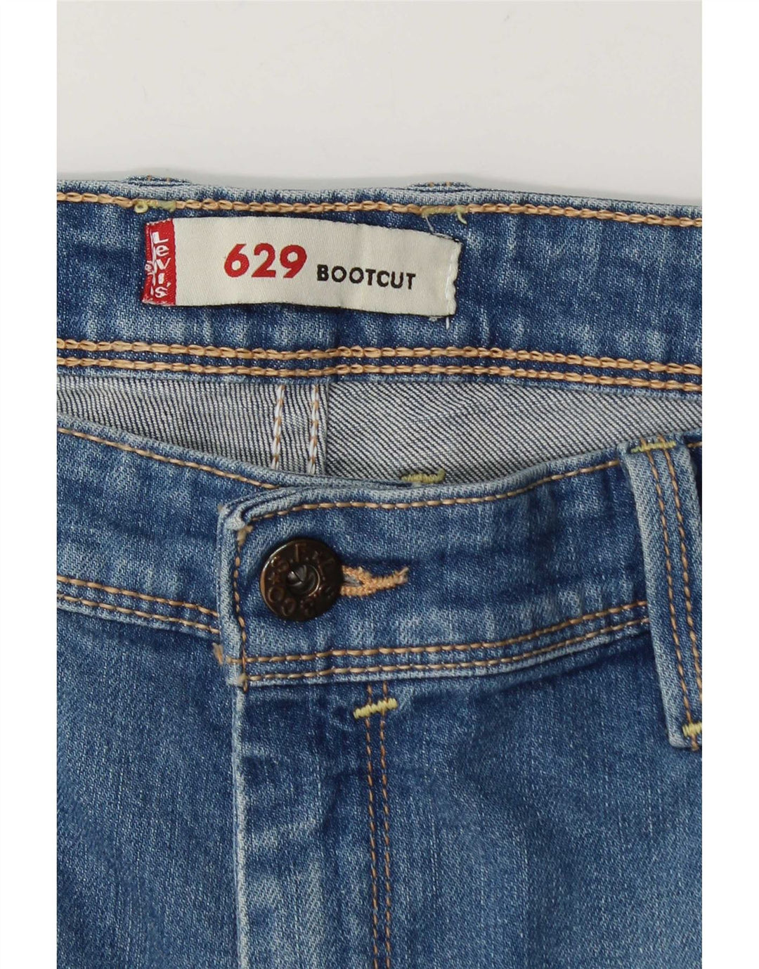 Męskie jeansy Levi's 629 Bootcut W32 L32 Niebieskie