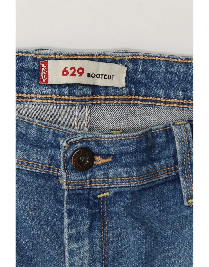 Męskie jeansy Levi's 629 Bootcut W32 L32 Niebieskie