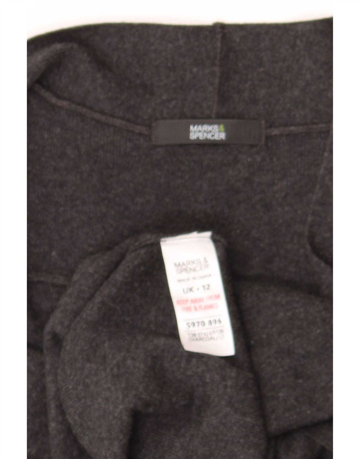 Marks & Spencer Damski sweter bez rękawów, UK 12, średni szary