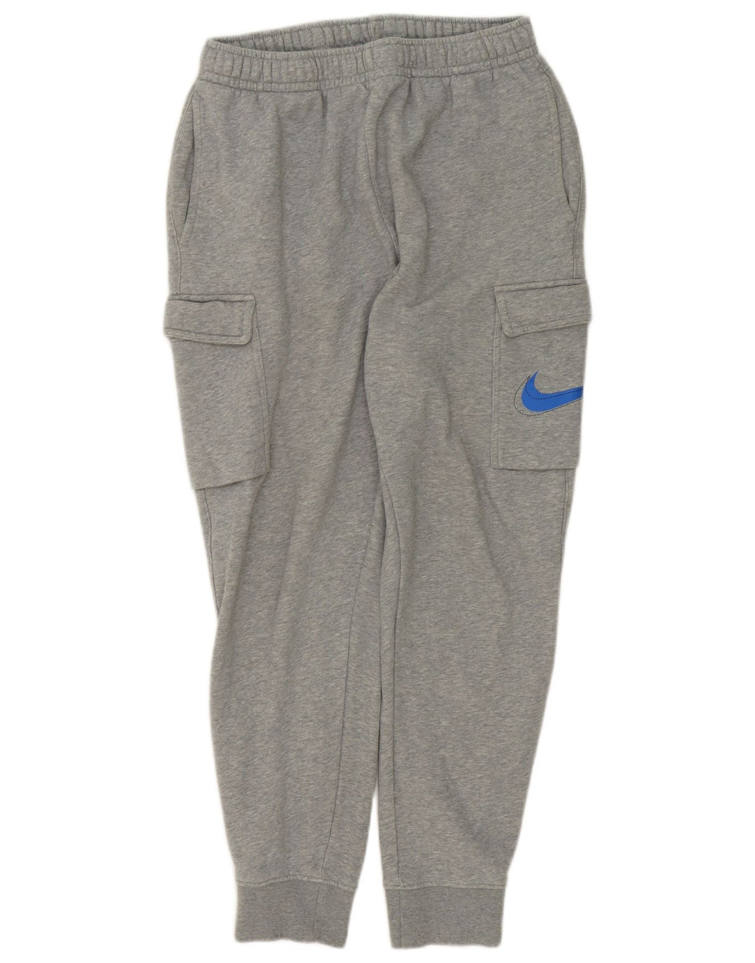 Męskie spodnie dresowe Nike Graphic Cargo Joggers, średnioszare, nakrapiane