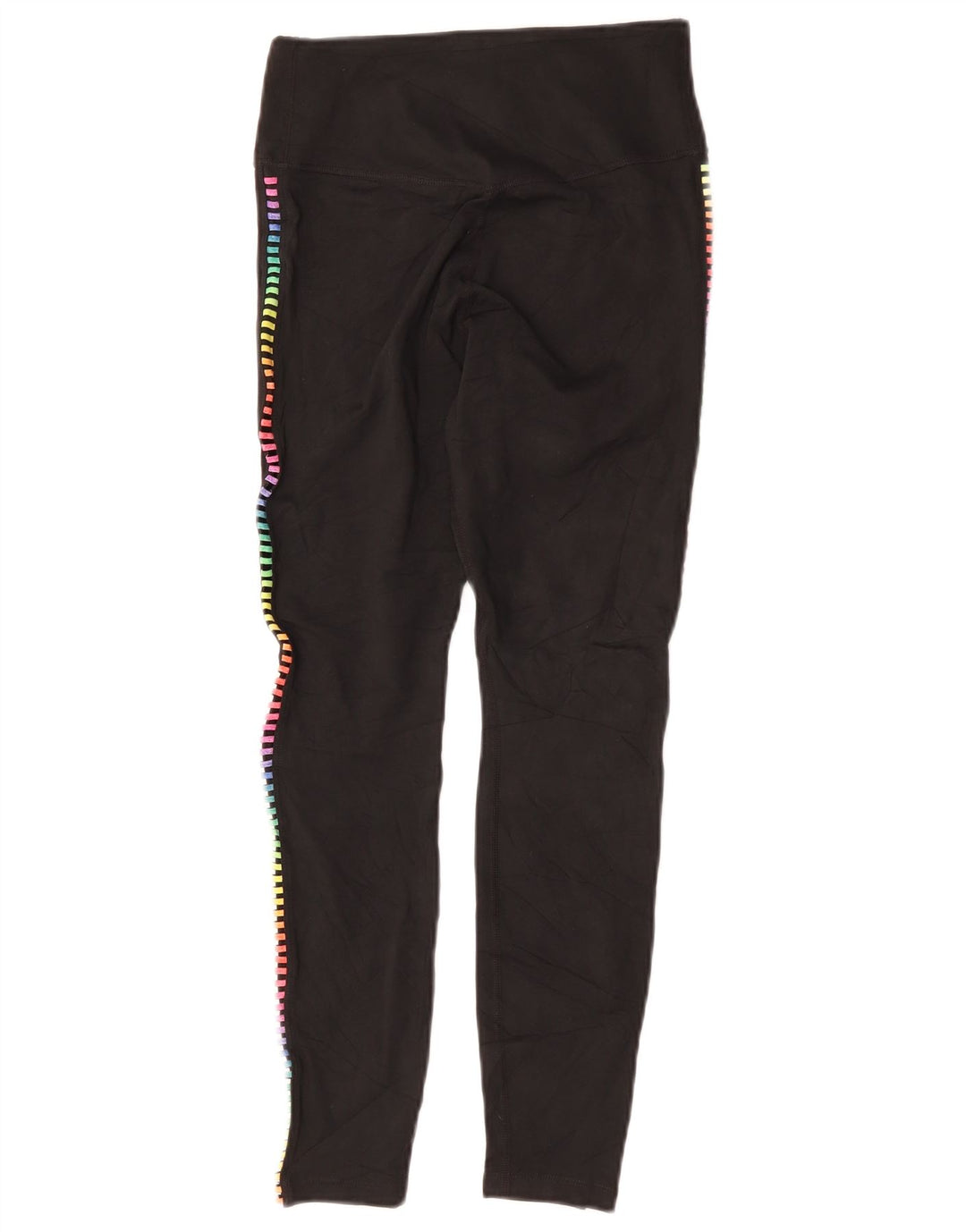 Damskie legginsy Nike Dri Fit UK 8, mały, czarny, geometryczny poliester