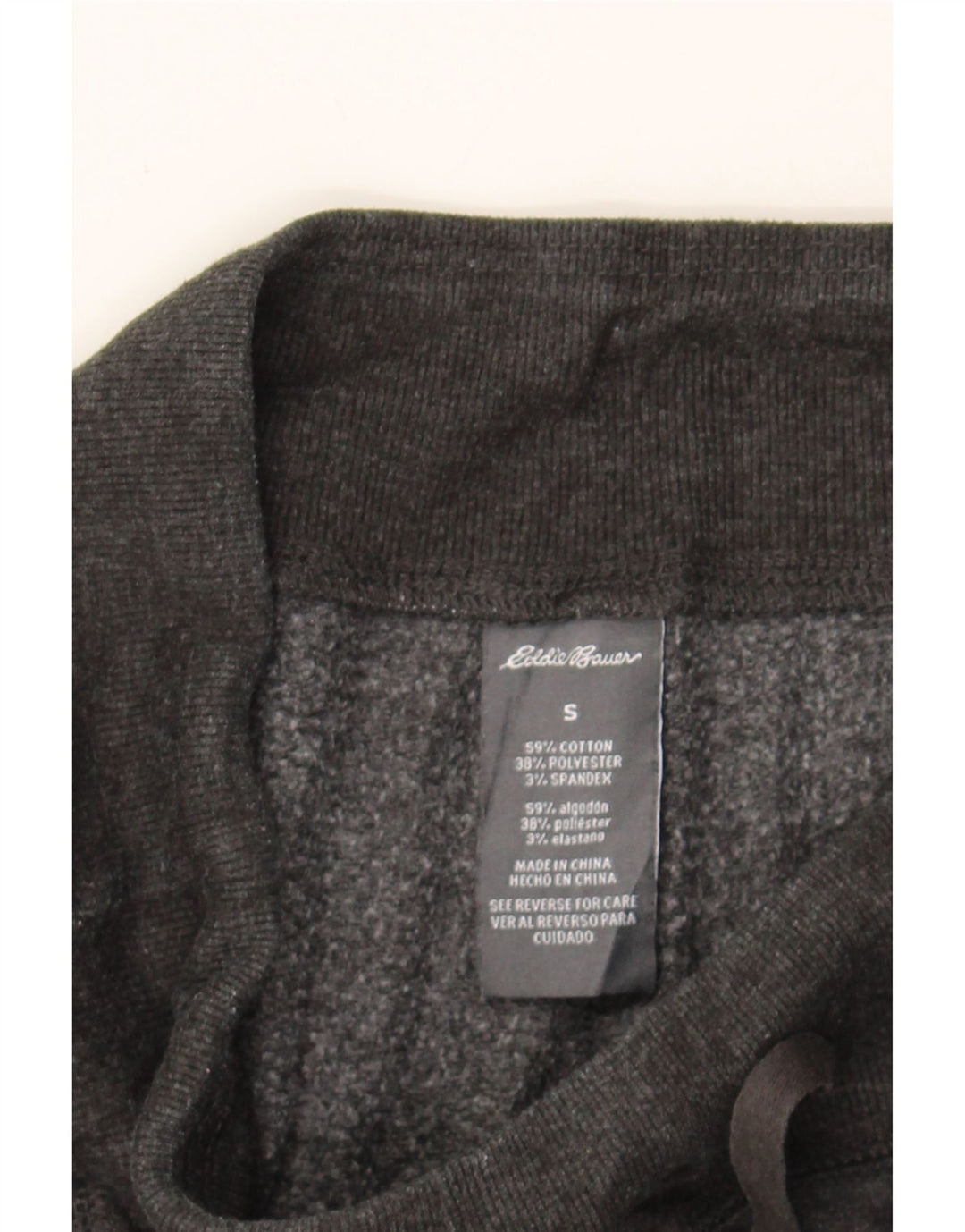 EDDIE BAUER Womens Tracksuit Trousers UK 10 Small  Grey Cotton Vintage Eddie Bauer and Second-Hand Eddie Bauer from Messina Hembry 