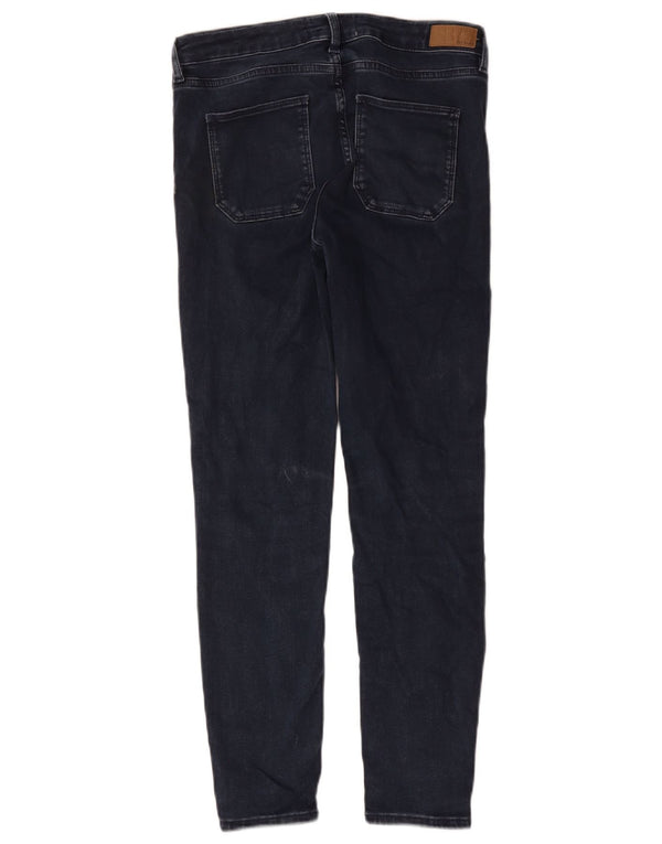Damskie super obcisłe jeansy Fat Face UK 10 Small W28 L29 Granatowa bawełna
