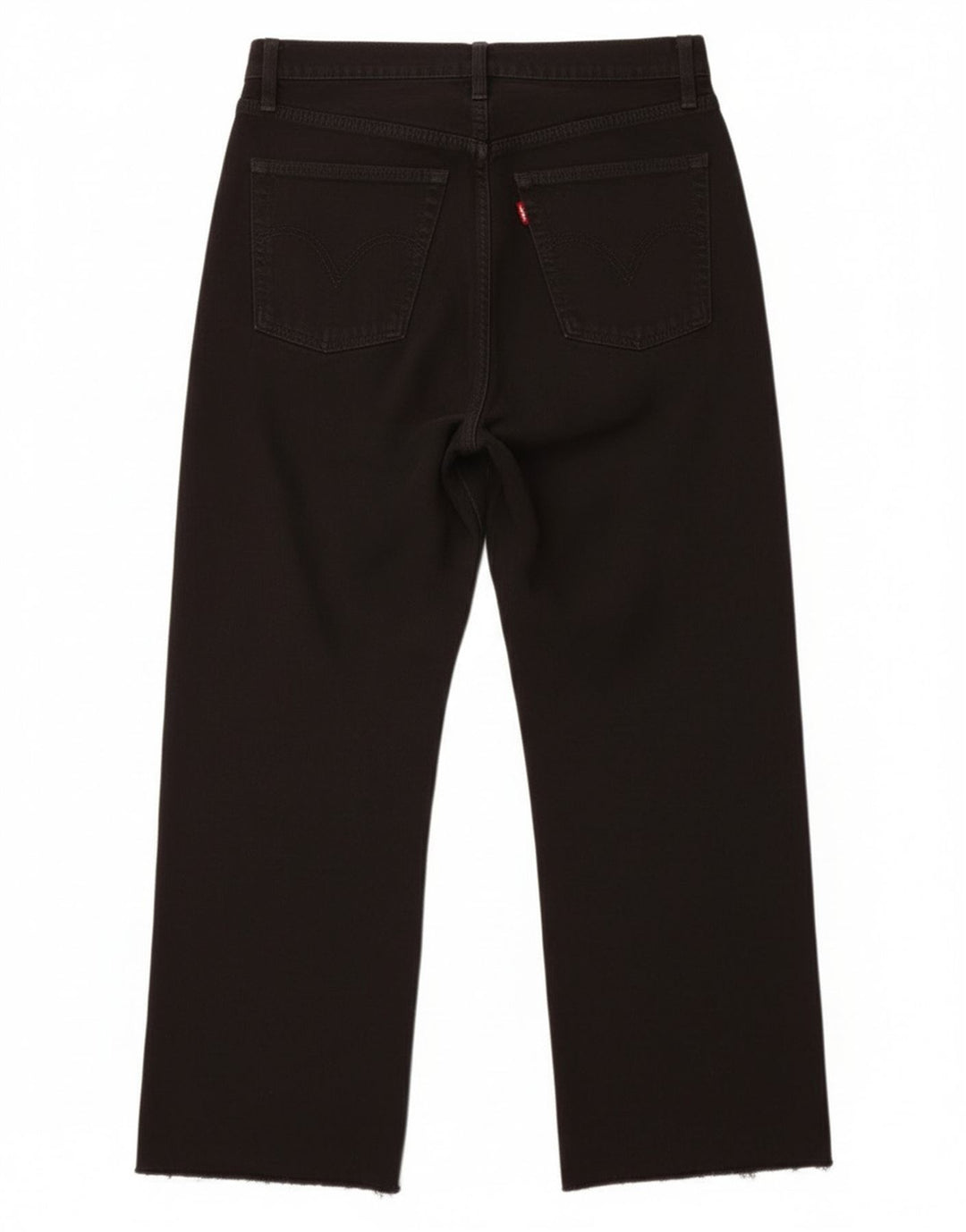 Damskie jeansy Levi's Ribcage Cropped W28 L24 Czarne