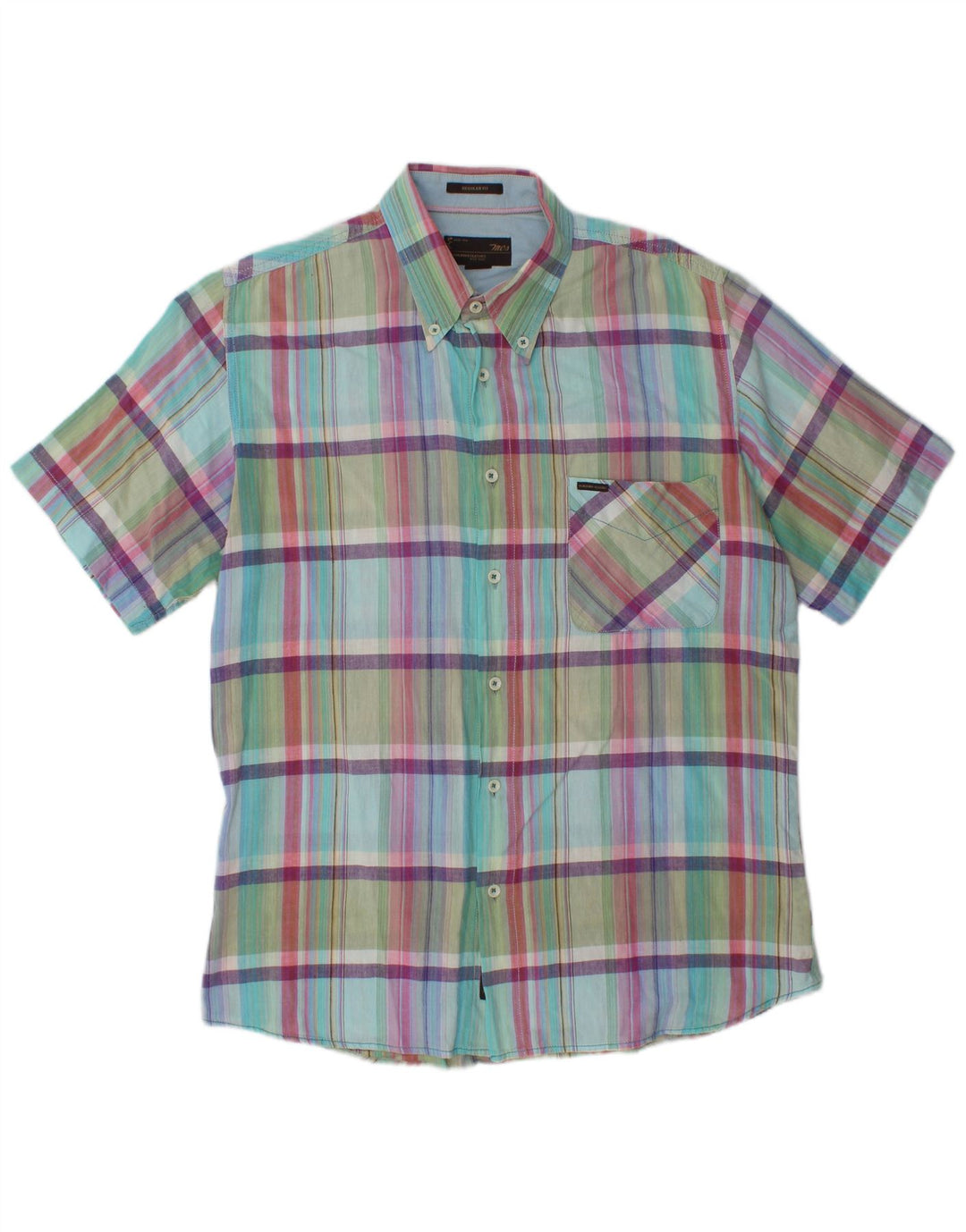 MARLBORO CLASSICS Mens Regular Fit Shirt Large Multicoloured Check