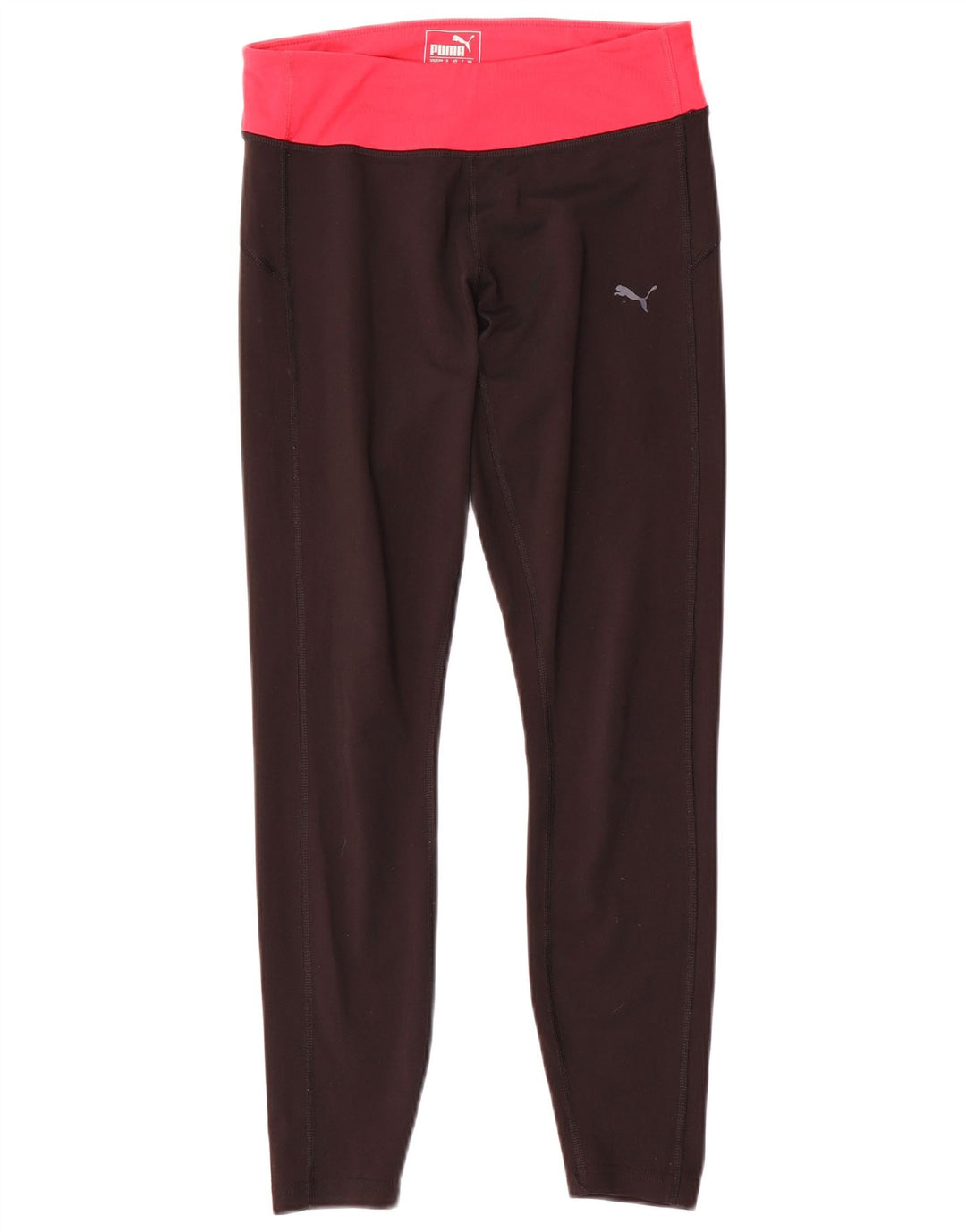 Legginsy damskie Puma UK 10, małe, czarne, z blokami kolorów