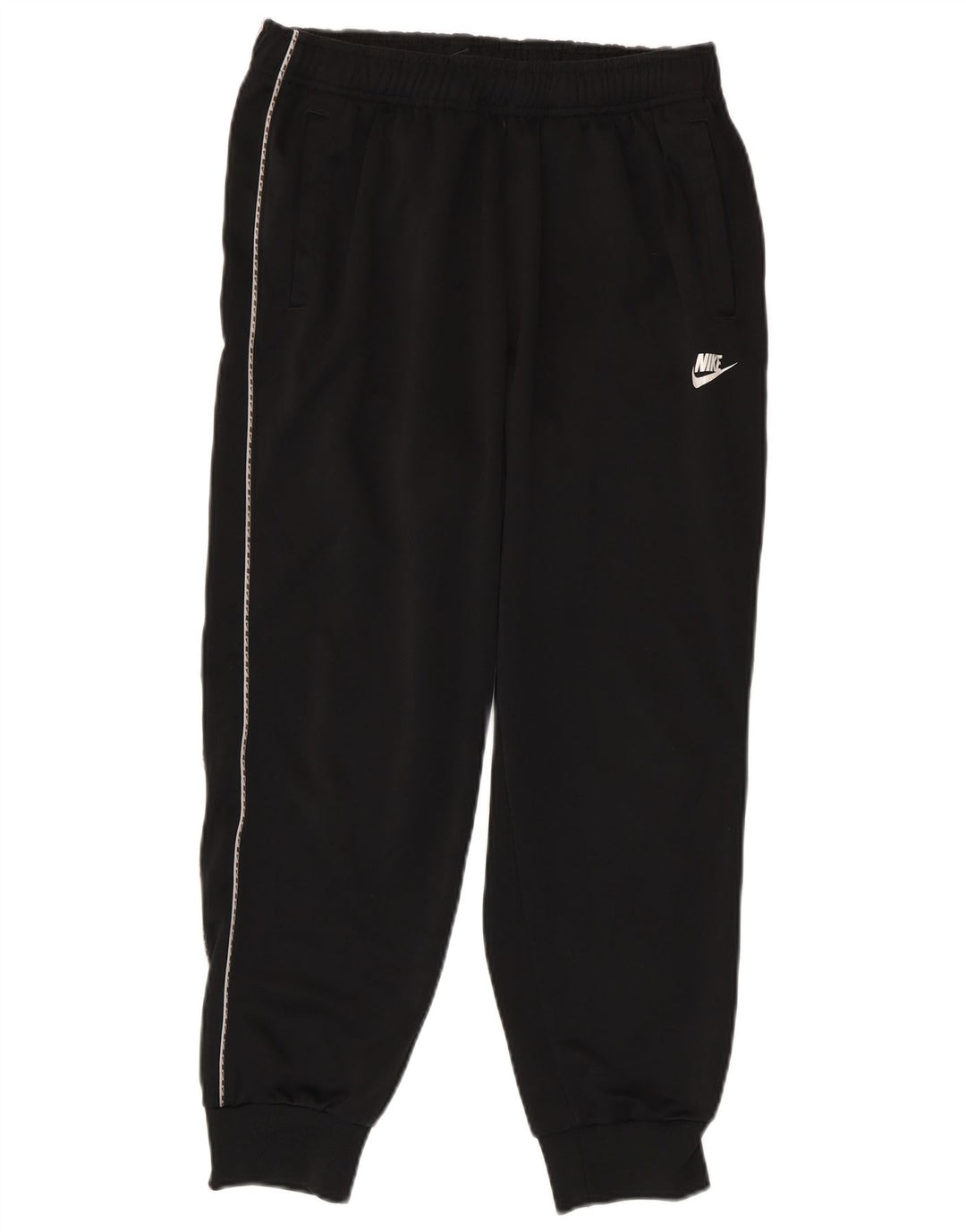 Męskie spodnie dresowe Nike Joggers, średni czarny poliester