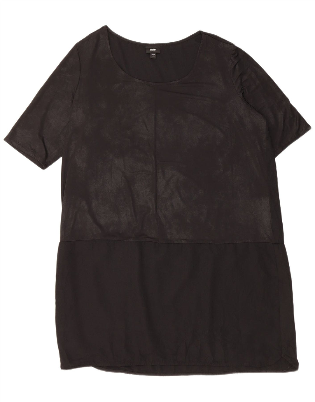 Damska sukienka typu shift MOSSIMO UK 20 2XL Czarny poliester