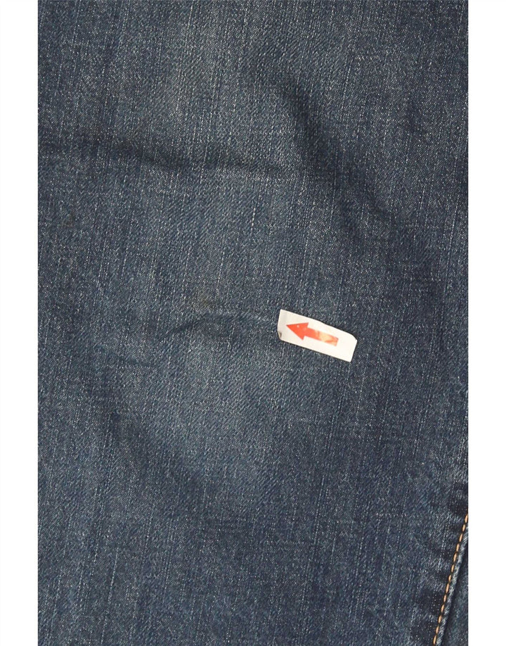 Męskie proste dżinsy Calvin Klein W36 L29 Niebieskie bawełniane