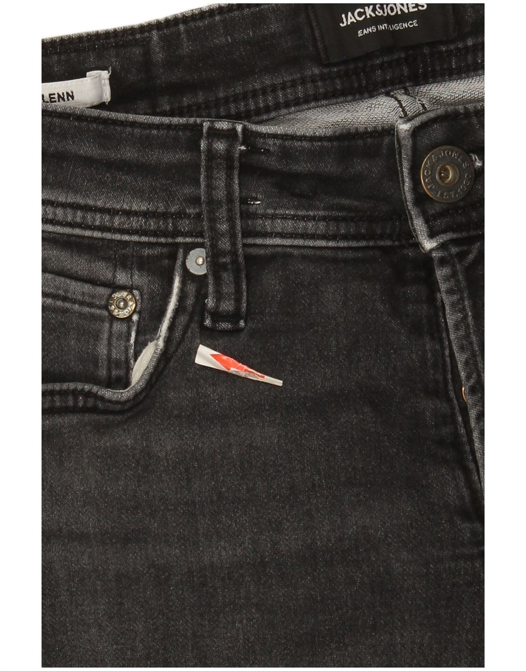Męskie jeansy Jack & Jones GLENN Slim W29 L32 Szara bawełna