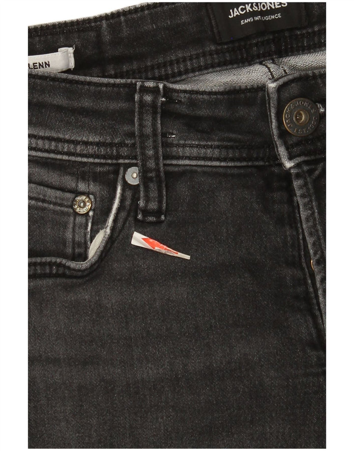 Męskie jeansy Jack & Jones GLENN Slim W29 L32 Szara bawełna