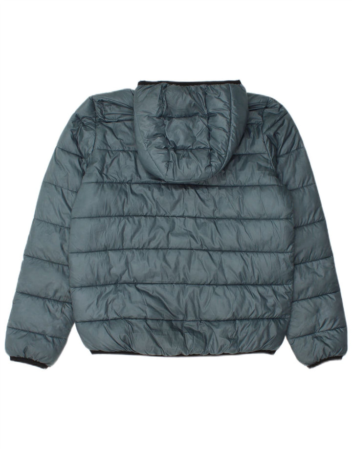 Męska ocieplana kurtka z kapturem Champion UK 36 Small Blue Polyester