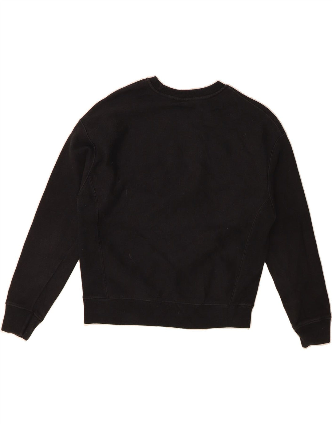 CHAMPION Womens Sweatshirt Jumper UK 14 Medium Black Cotton Vintage Champion and Second-Hand Champion from Messina Hembry 