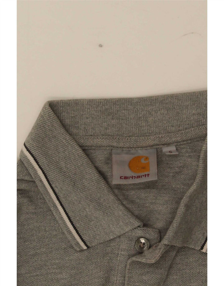 Męska koszulka polo Carhartt w małe szare paski