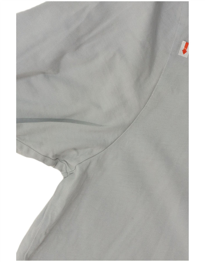 Męski T-shirt o swobodnym kroju Tommy Bahama, duży, niebieski, bawełniany