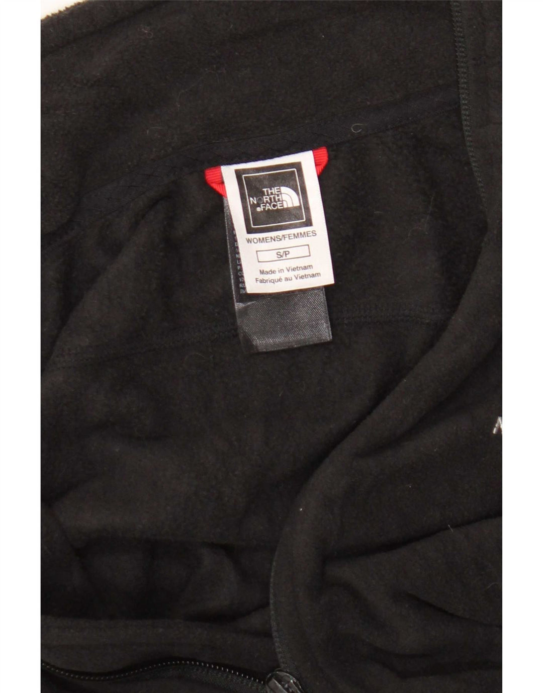 Damska kurtka polarowa The North Face UK 10, mała, czarna, z poliestru