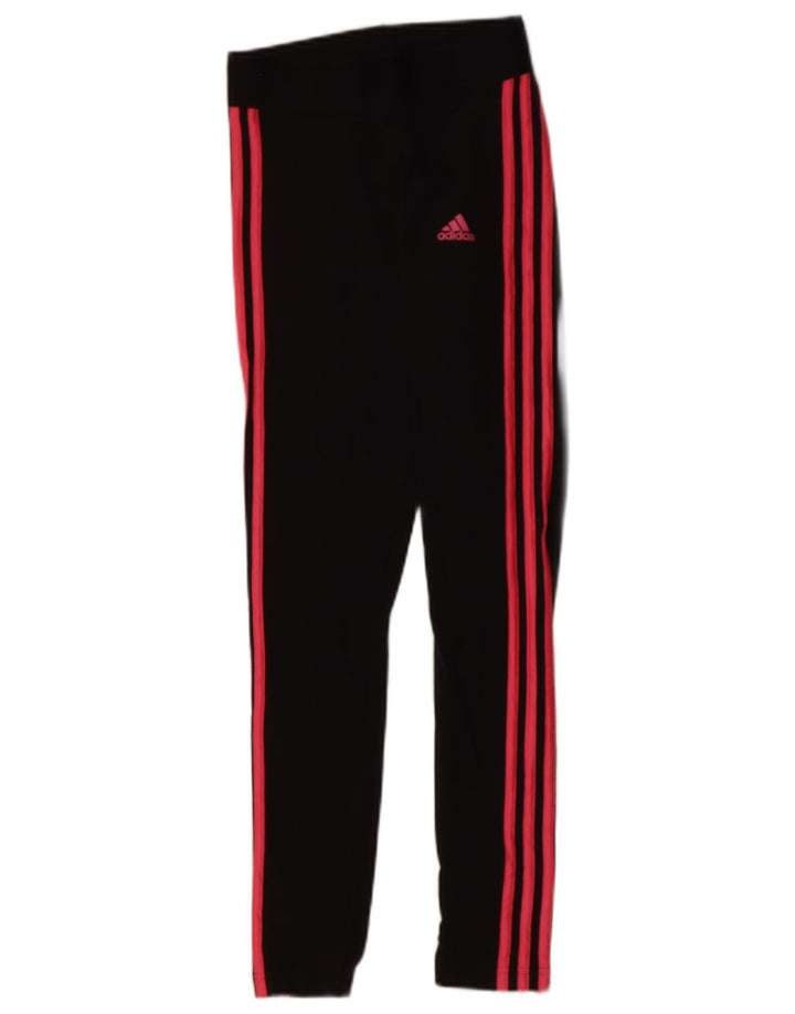 ADIDAS Womens Leggings UK 4/6  XS  Black