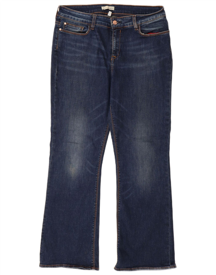 Damskie jeansy Bootcut Tommy Hilfiger W32 L30 Granatowe, bawełniane