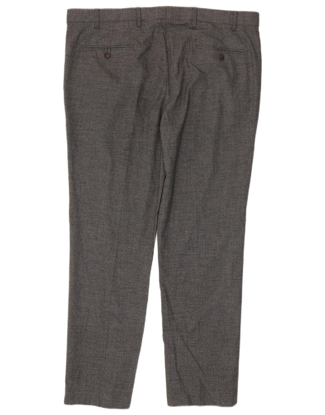 Męskie spodnie Chino Marks & Spencer W38 L31 Szary poliester
