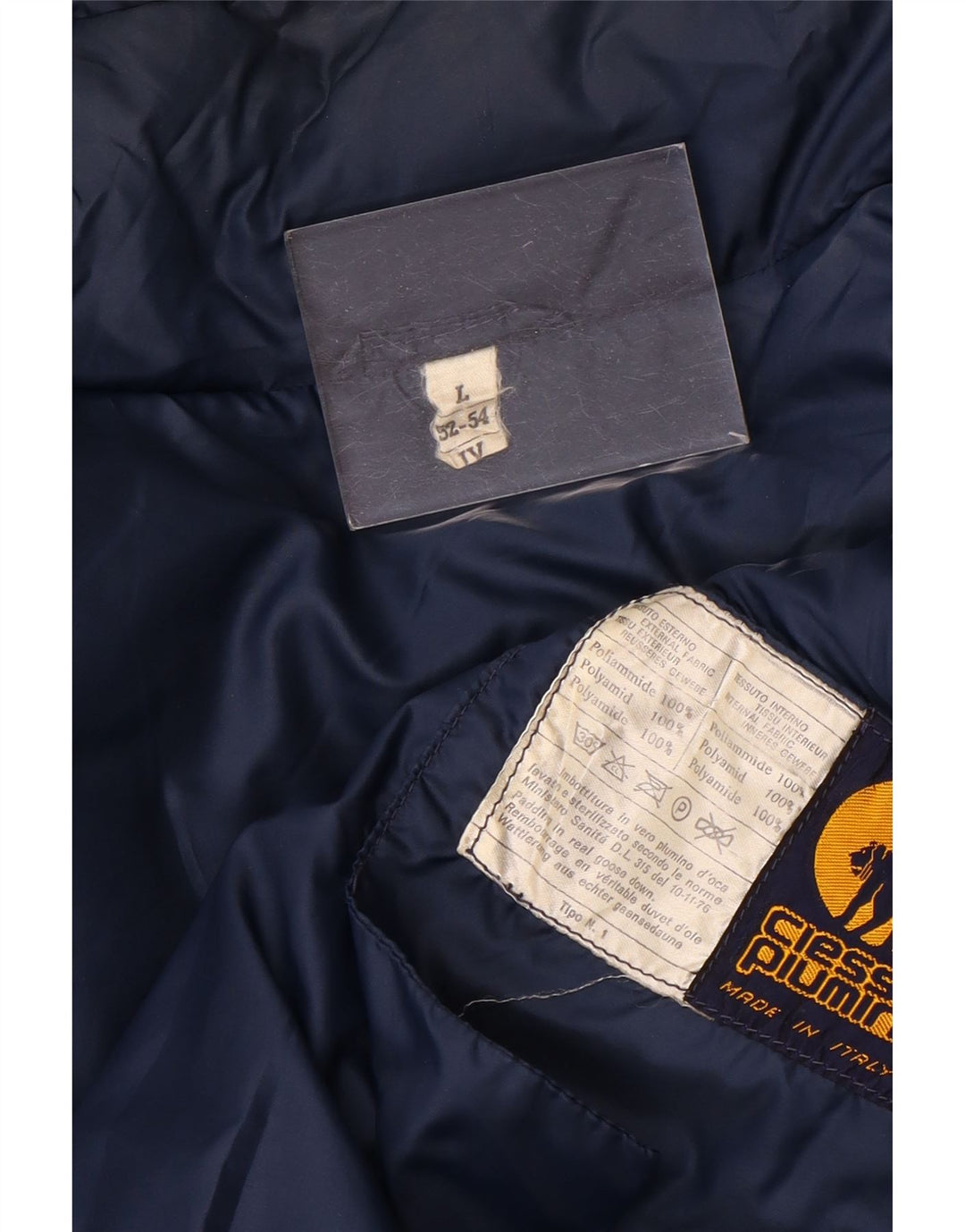 Męska ocieplana kurtka Ciesse Piumini IT 52/54, duży żółty blok kolorów