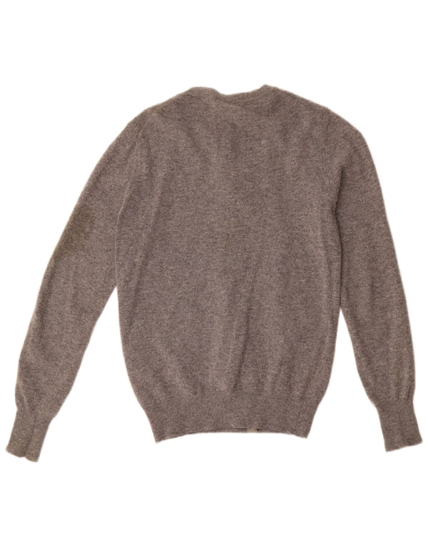 Sweter damski Benetton UK 10 Small, szara wełna