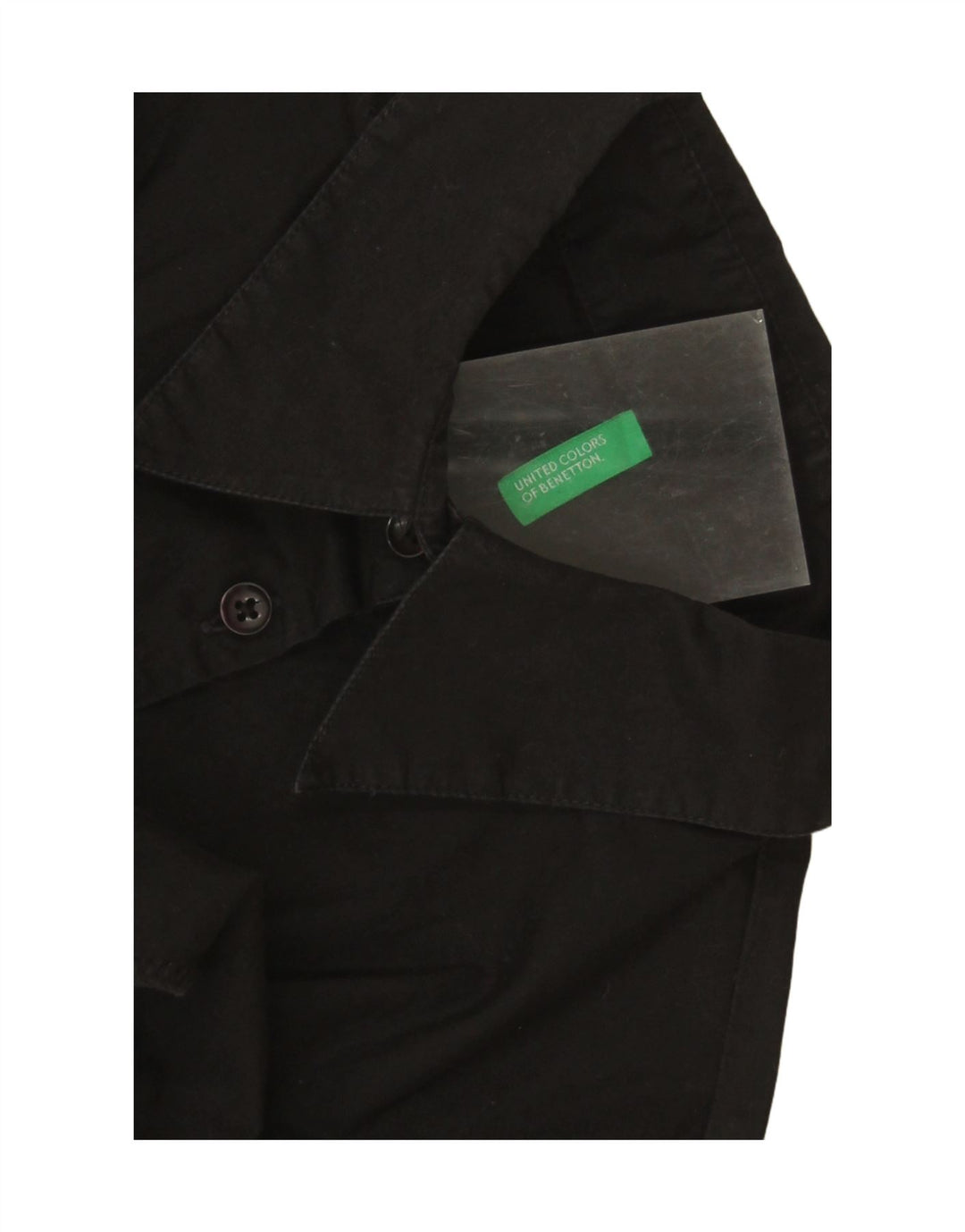 Body damskie z długim rękawem Benetton UK 12 Medium Black